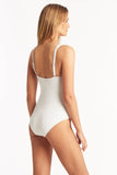 Spinnaker Panel Line One Piece - White