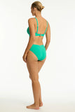 Messina Mid Bikini Pant - Evergreen