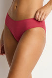 De Luxe Mid Bikini Pant - Rouge