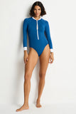 De Luxe Long Sleeve Surf Suit - Arctic