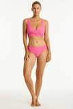 Spinnaker Cross Front Multifit Top - Candy