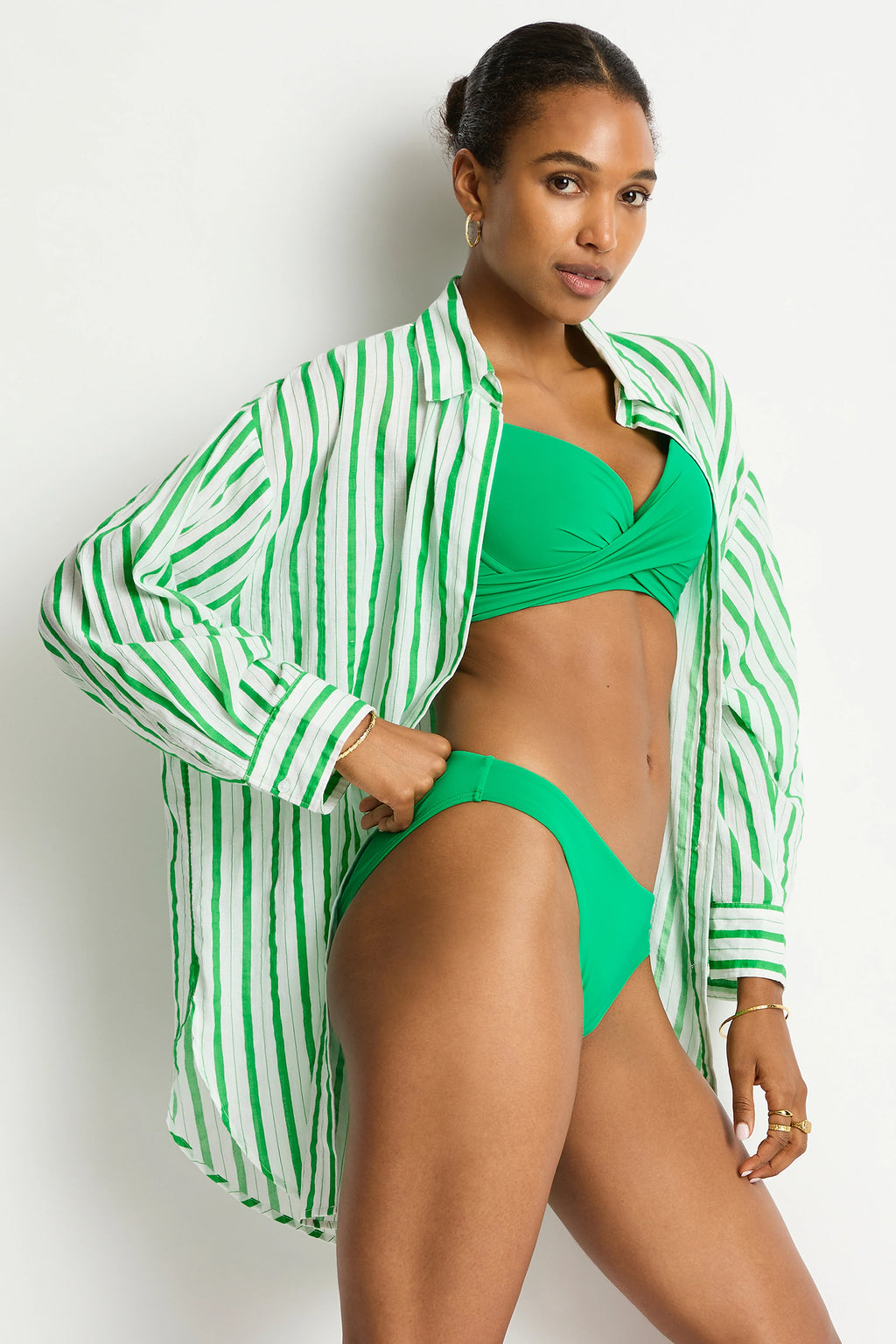 Vacay Cruise Shirt - Kelly Green