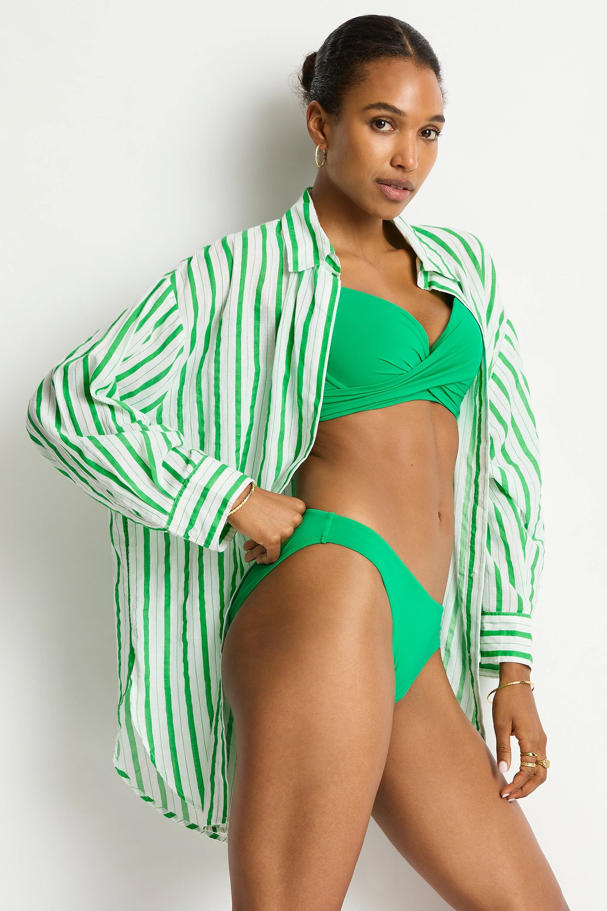 Vacay Cruise Shirt - Kelly Green