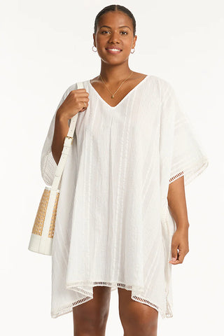 Heatwave Kaftan - White