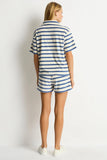 Ahoy Beach Polo - Denim Blue