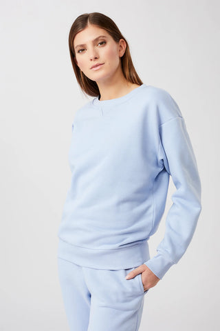 Natural Dye Sweater - Sky Blue
