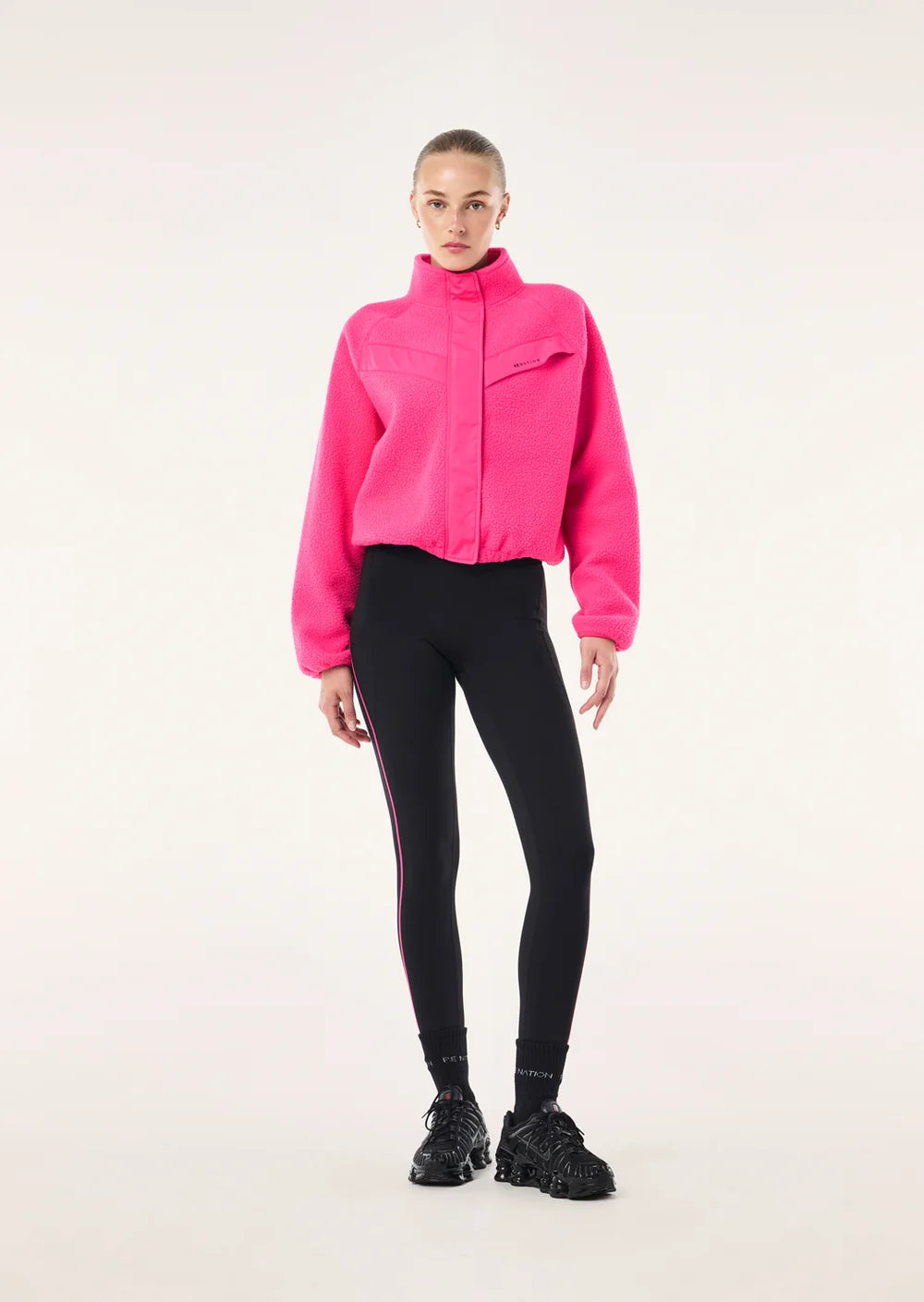 Shelter Sherpa Jacket - Cosmo Pink