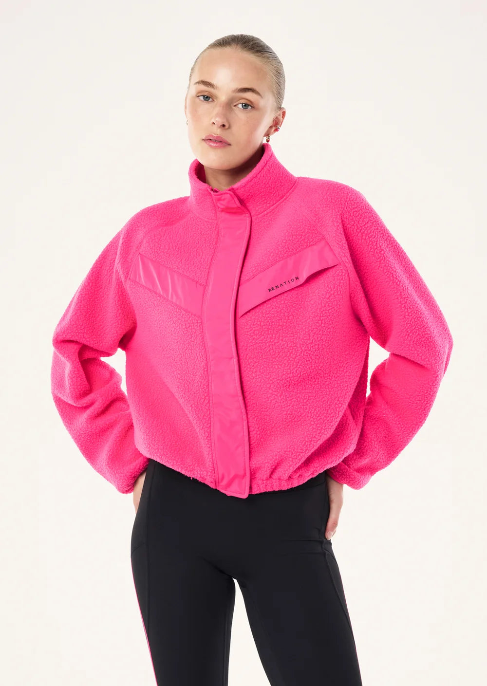 Shelter Sherpa Jacket - Cosmo Pink
