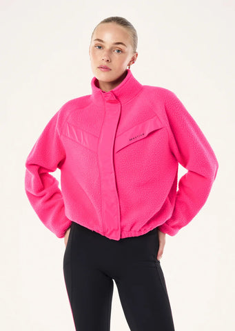 Shelter Sherpa Jacket - Cosmo Pink