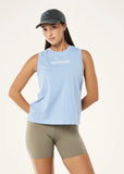 Shuffle Tank - Dusty Blue