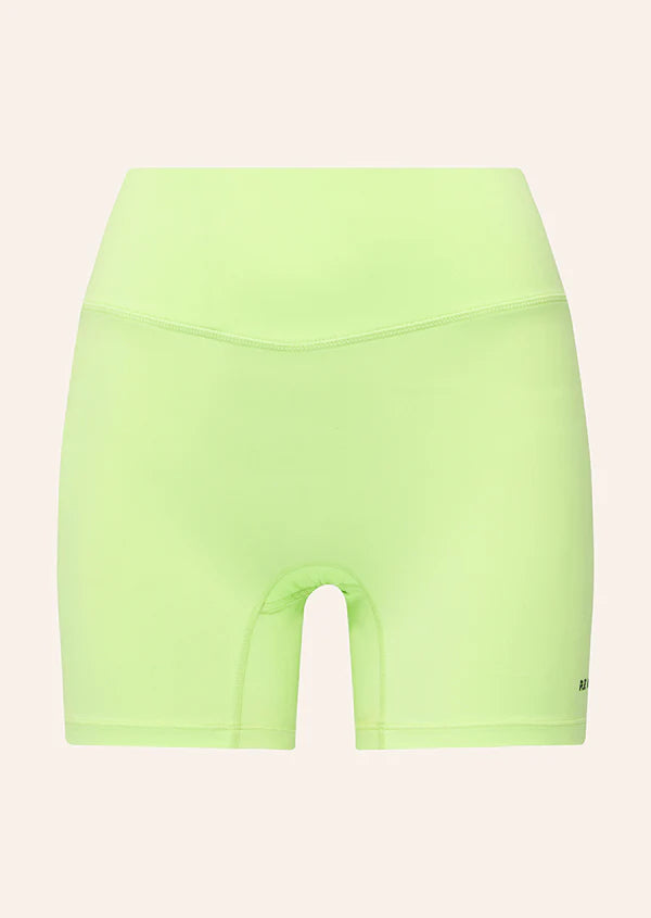 Signature Bike Short - Washed Lime