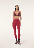 Signature Full Length Legging - Cherry
