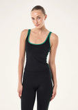 Solis Scoop Tank - Black/Amazon