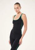 Solis Scoop Tank - Black/Amazon