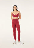 Reflect Full Length Legging - Cherry/Strawberry
