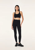 Stellar Sports Bra - Black/Leopard