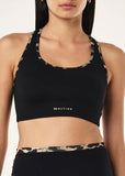 Stellar Sports Bra - Black/Leopard