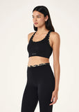 Stellar Sports Bra - Black/Leopard