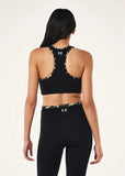 Stellar Sports Bra - Black/Leopard