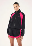 Stride Jacket - Black/Cosmo Pink