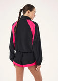 Stride Jacket - Black/Cosmo Pink
