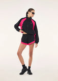 Stride Jacket - Black/Cosmo Pink