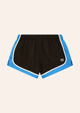 Stride Running Short - Coffee/Marina Blue
