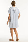 Surf Poncho - Denim Stripe