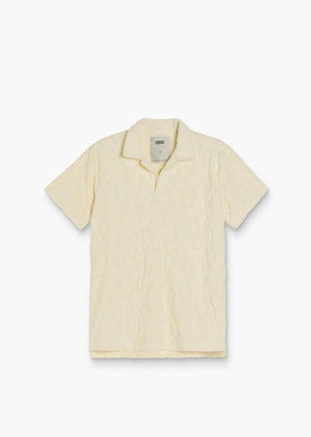Summit Polo Terry Shirt - White