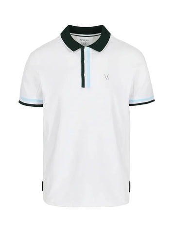 Sven Polo - White/Dark Green