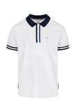 Sven Polo - White/Dress Blue