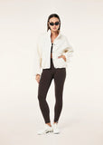 Technique Quilt Jacket - Whisper White
