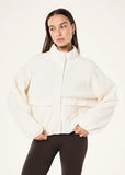 Technique Quilt Jacket - Whisper White