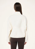 Technique Quilt Jacket - Whisper White