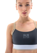 Terrain Sports Bra - Dark Shadow - L