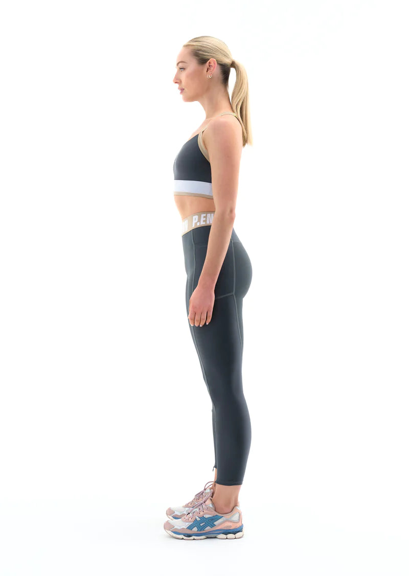 Terrain Sports Bra - Dark Shadow - L