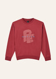 Tidal Oversized Sweat - Cherry