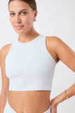 Athleisure Top - Baby Blue