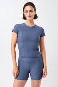 Fitted T-Shirt - Eclipse Blue