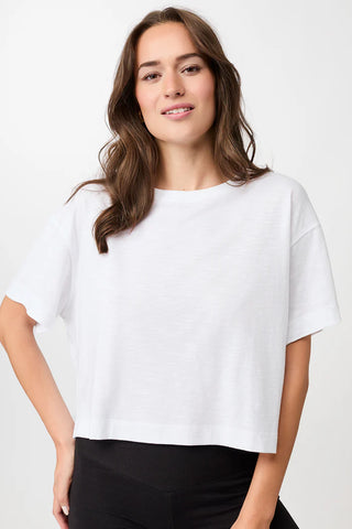 Boxy Tee - White