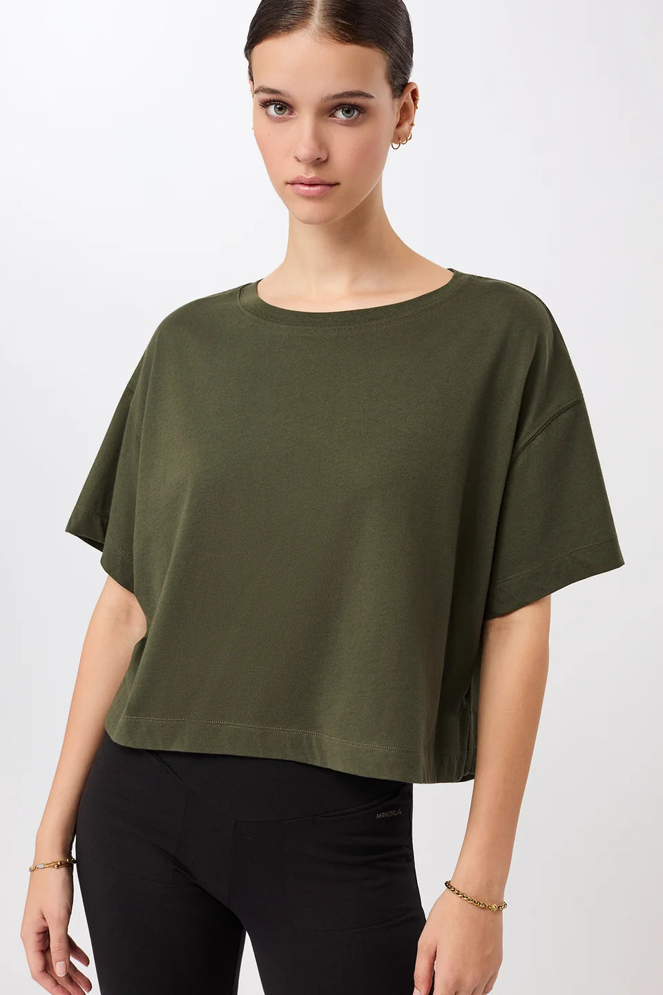 Boxy Tee - Leaf
