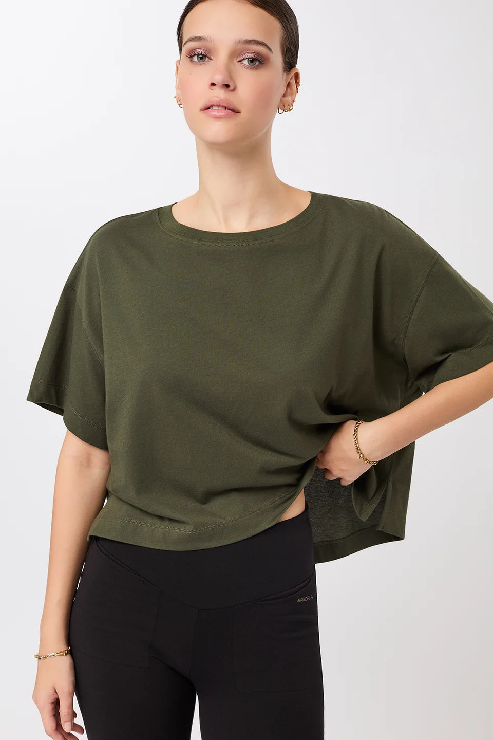 Boxy Tee - Leaf