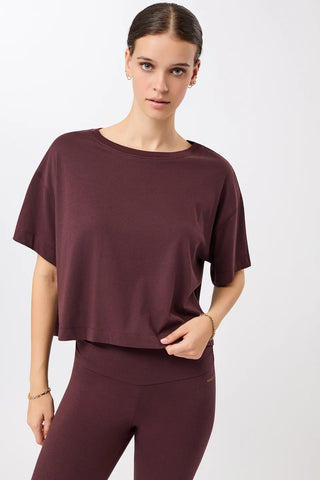 Boxy Tee - Ruby