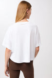 Boxy Tee - White
