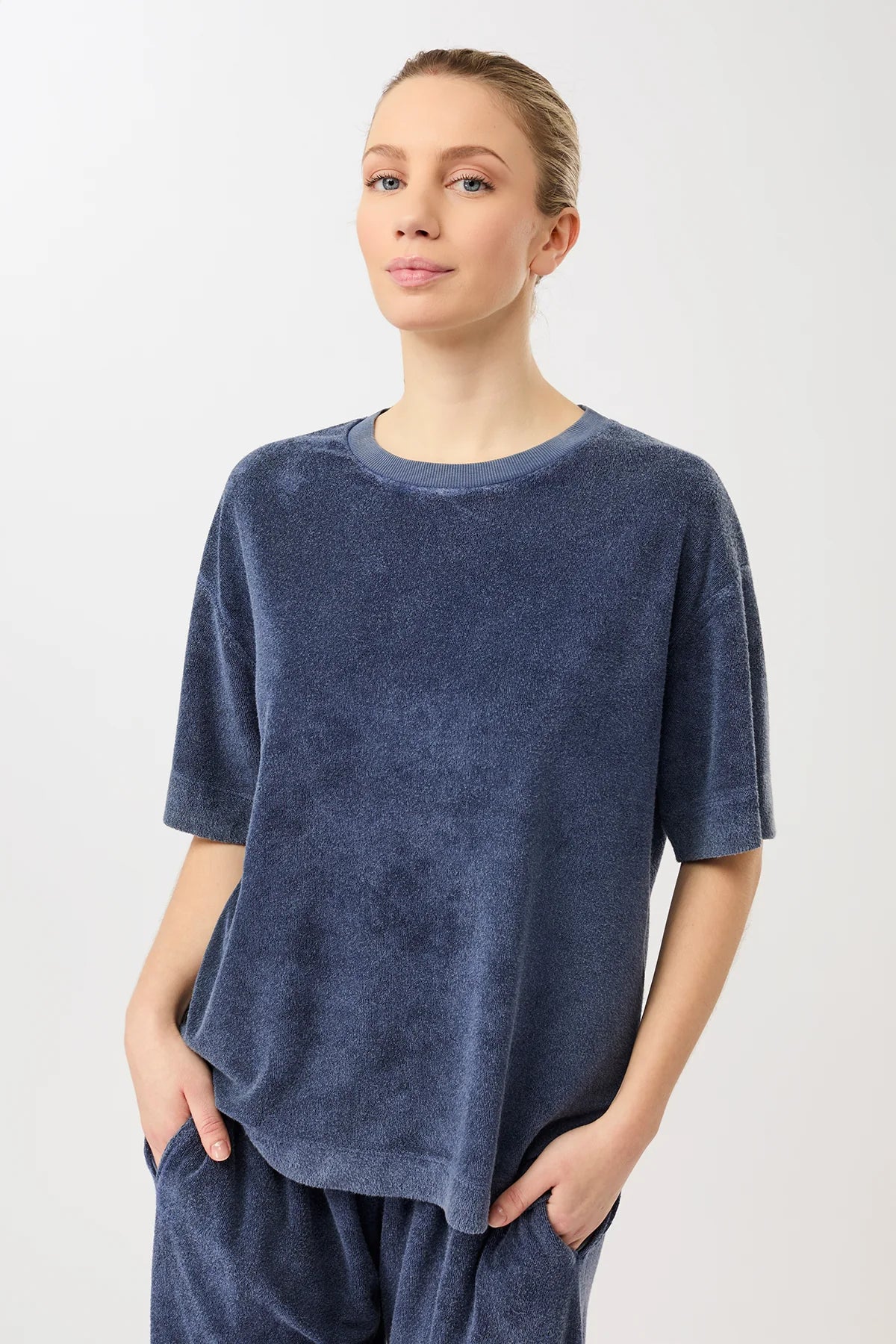 Easy Does It Tee - Eclipse Blue