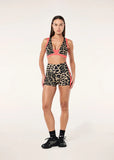 Unity Sports Bra - Leopard/Diva Pink