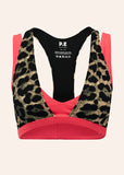 Unity Sports Bra - Leopard/Diva Pink