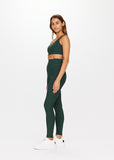 Peached High Rise Pant - British Racing Green