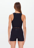 Peached Spin Short - Black