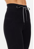 Peached 25" Pocket Midi Pant - Black
